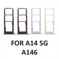 Samsung Galaxy A146 Sim Card tray [Black]